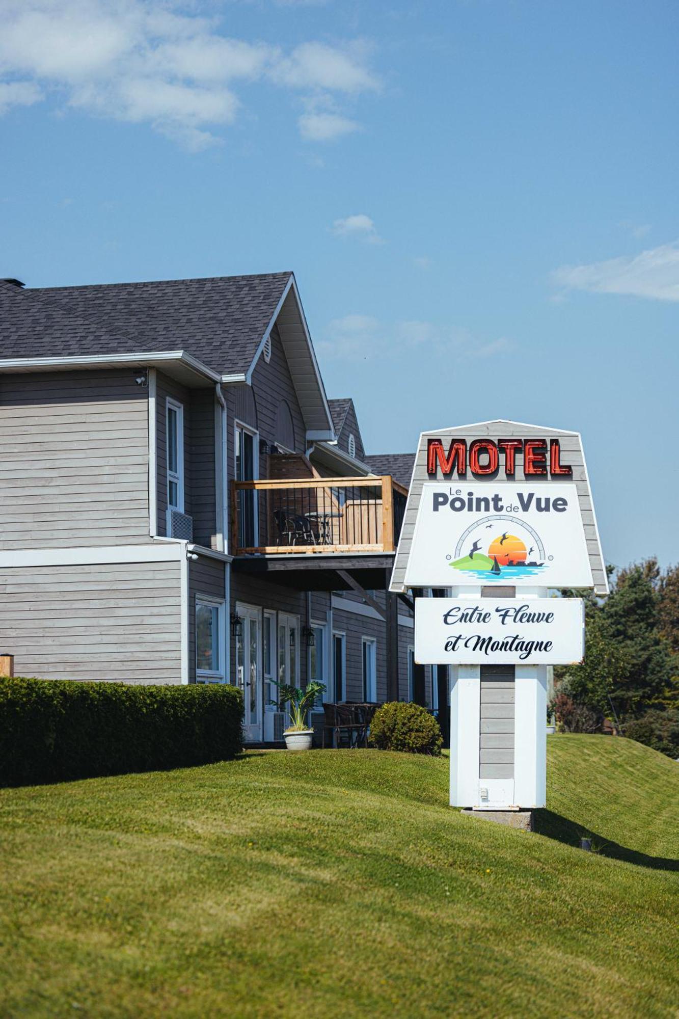 Motel Le Point De Vue La Malbaie Exterior foto