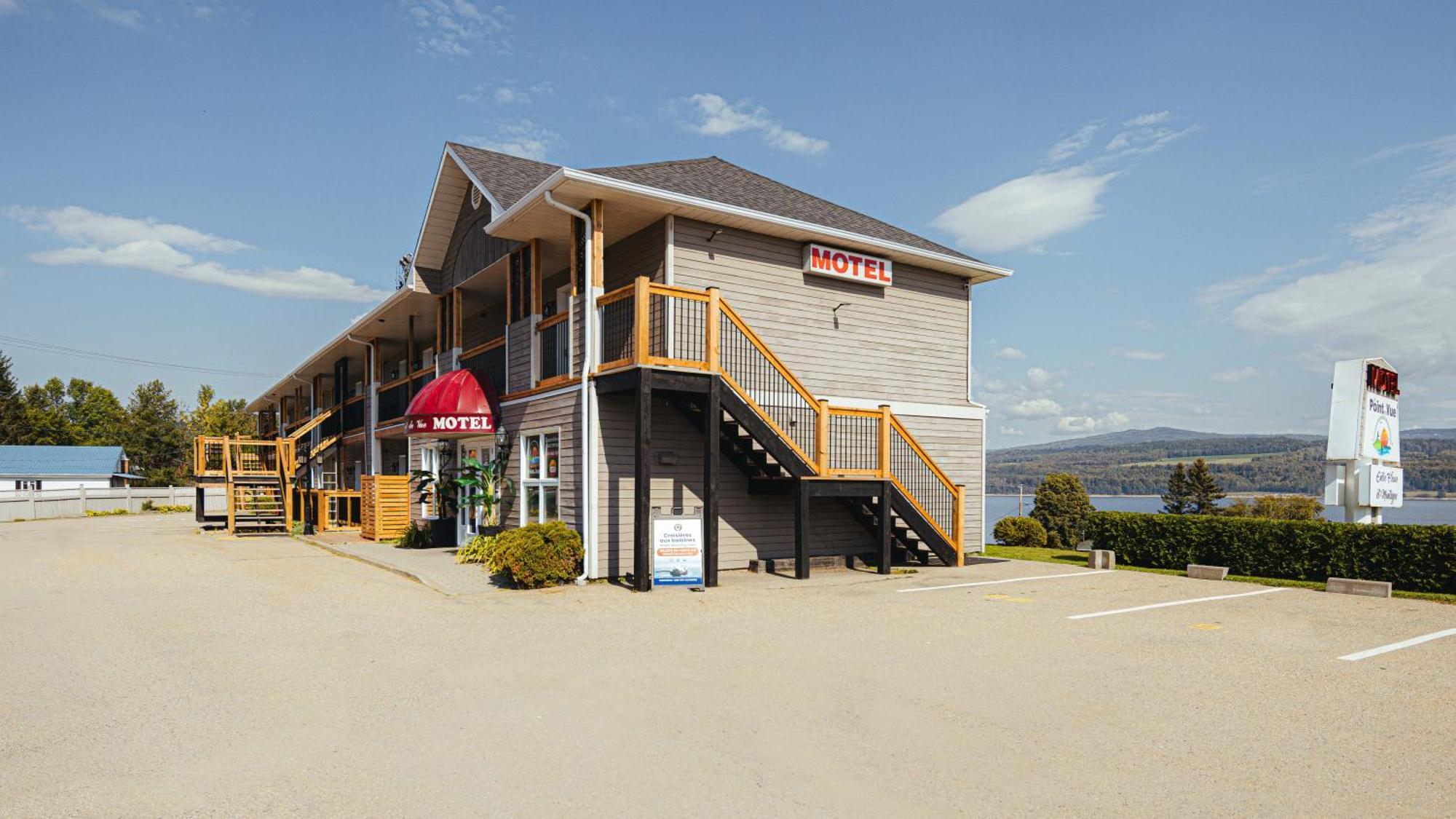 Motel Le Point De Vue La Malbaie Exterior foto