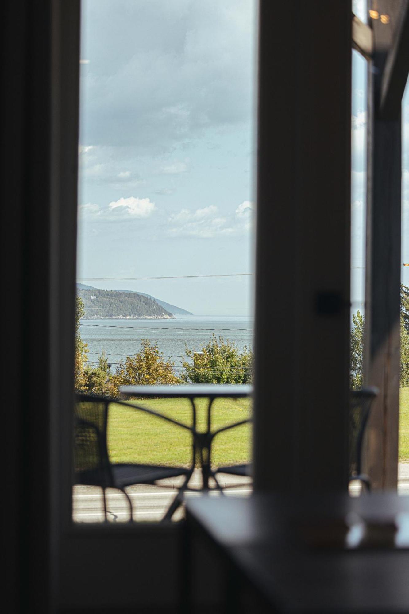 Motel Le Point De Vue La Malbaie Exterior foto