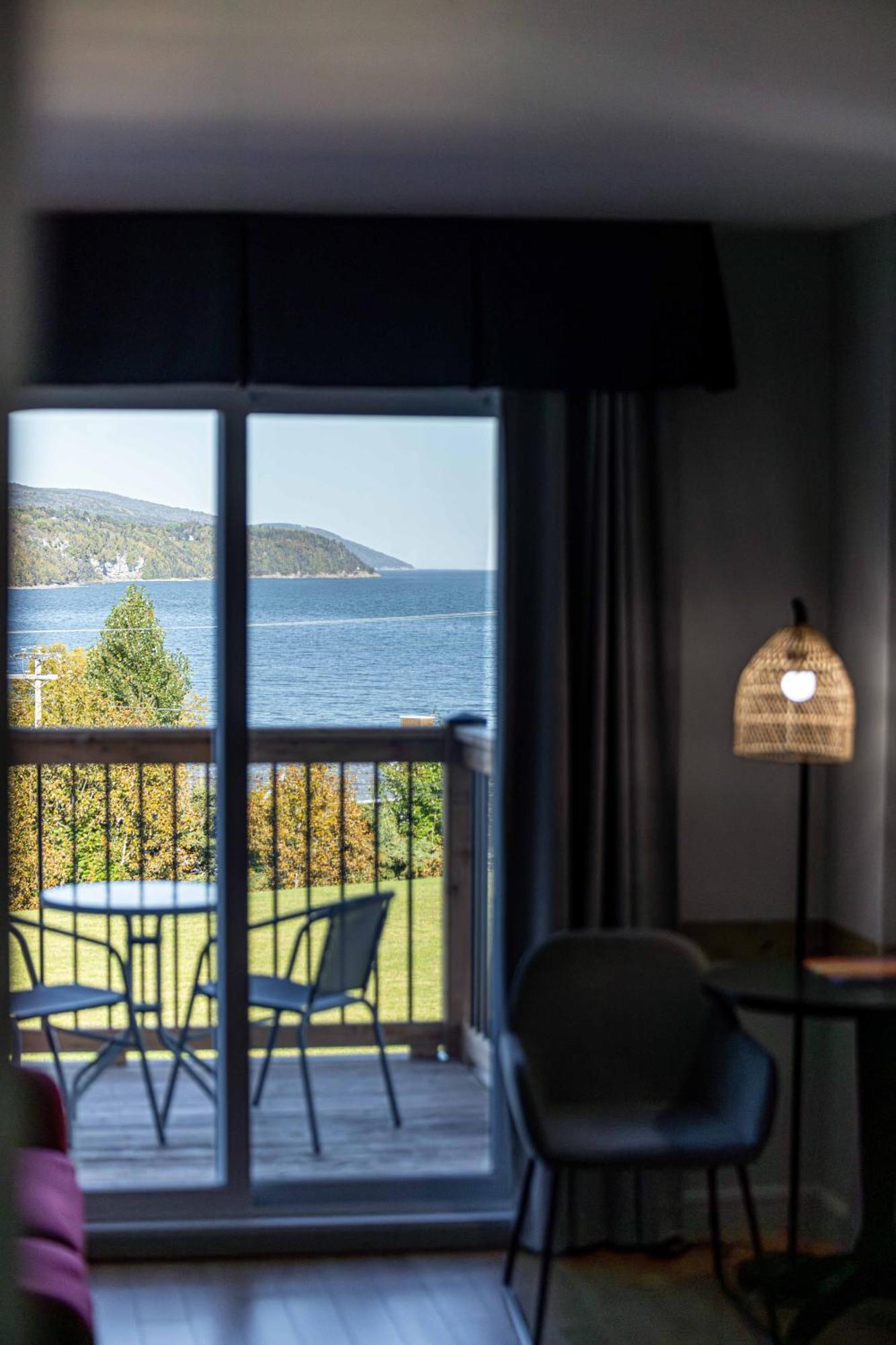Motel Le Point De Vue La Malbaie Exterior foto